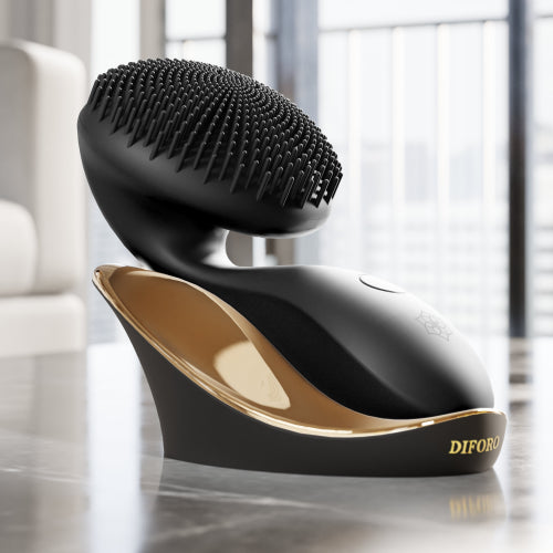 Diforo Arum szczoteczka soniczna z koralikami magnetycznymi Black Gold