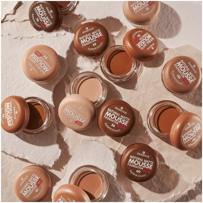 Essence Natural Matte Mousse Foundation podkład do twarzy w musie
