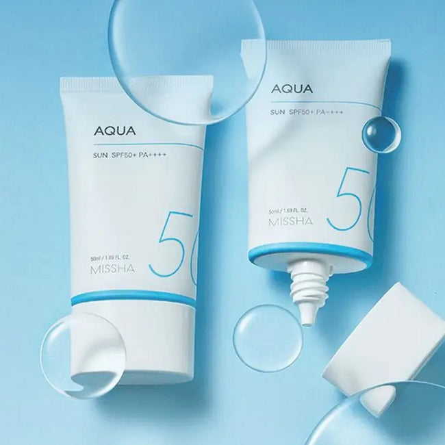 Missha All Around Safe Block Aqua Sun SPF50+/PA++++ nawilżający krem przeciwsłoneczny 50ml