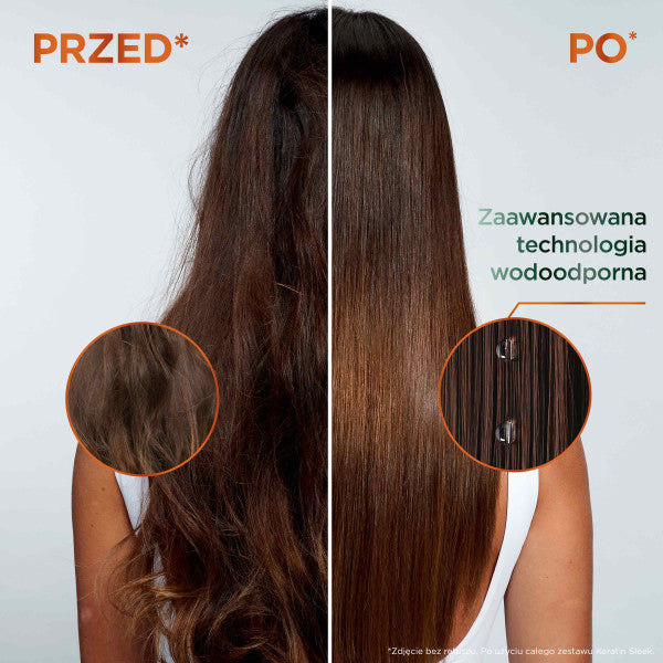 Garnier Fructis Keratin Sleek maska do włosów suchych i puszących się 370ml