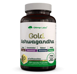 Olimp Labs Gold Ashwagandha suplement diety 120 kapsułek