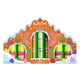 NYX Professional MakeUp Holiday Fat Gingerbread House Kit zestaw błyszczyków i balsamów do ust