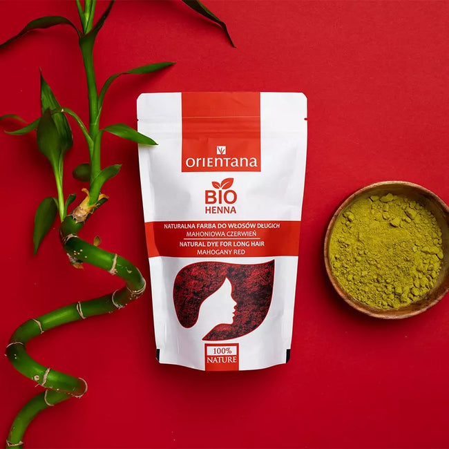 ORIENTANA Bio Henna naturalna farba do włosów długich