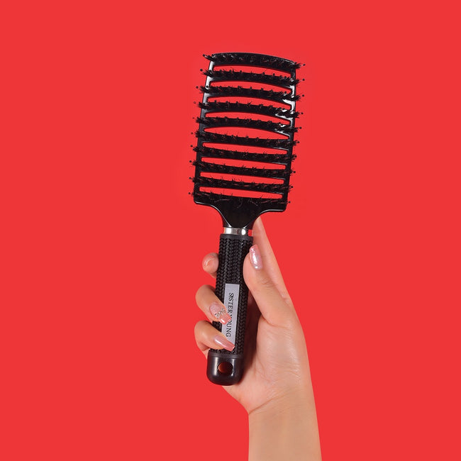Sister Young Zoco Hair Brush szczotka do włosów Black