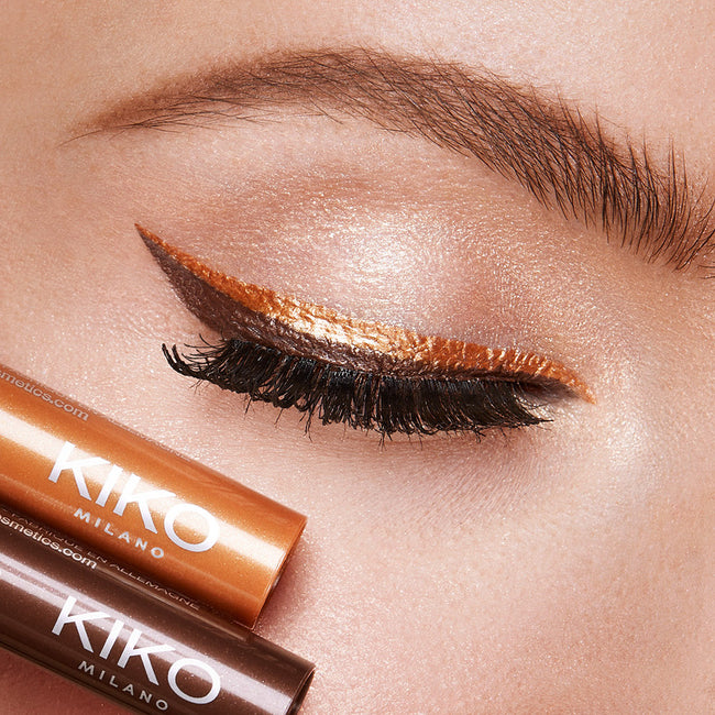 KIKO Milano Super Colour Waterproof Eyeliner ultragładki wodoodporny kolorowy eyeliner w płynie