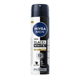 Nivea Men Black & White Invisible Epic Night antyperspirant spray 150ml