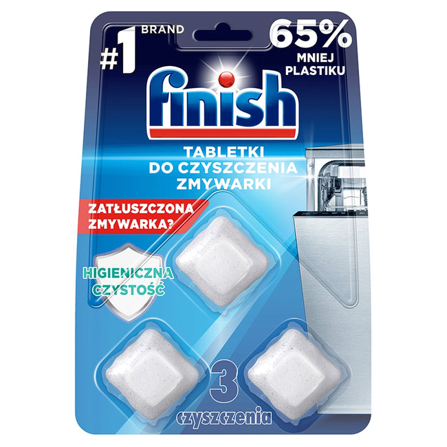 Finish Tabletki do czyszczenia zmywarki 3szt