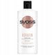 Syoss Keratin zestaw szampon do włosów słabych i łamliwych 440ml + odżywka do włosów słabych i łamliwych 440ml + kompaktowa szczotka do włosów