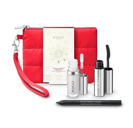 KIKO Milano Snow-Kissed Holiday Secret Santa Mini Make Up Gift Set zestaw upominkowy do makijażu