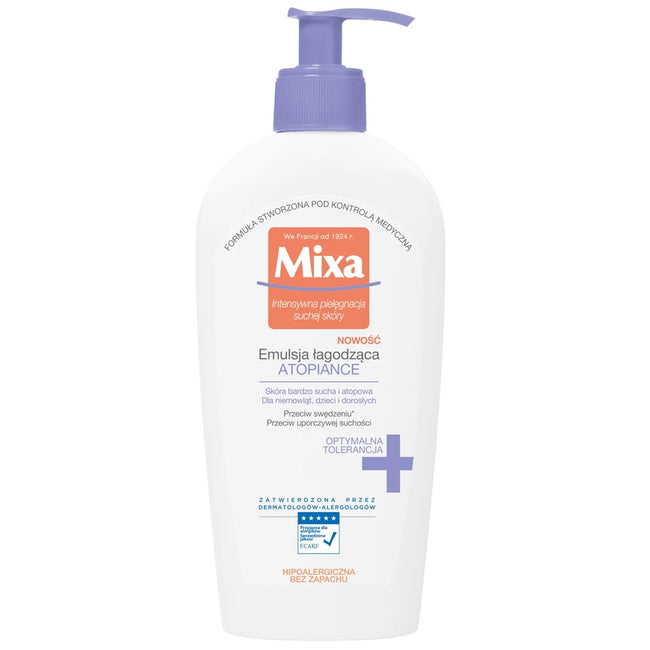 MIXA Baby Atopiance emulsja łagodząca do twarzy i ciała 400ml