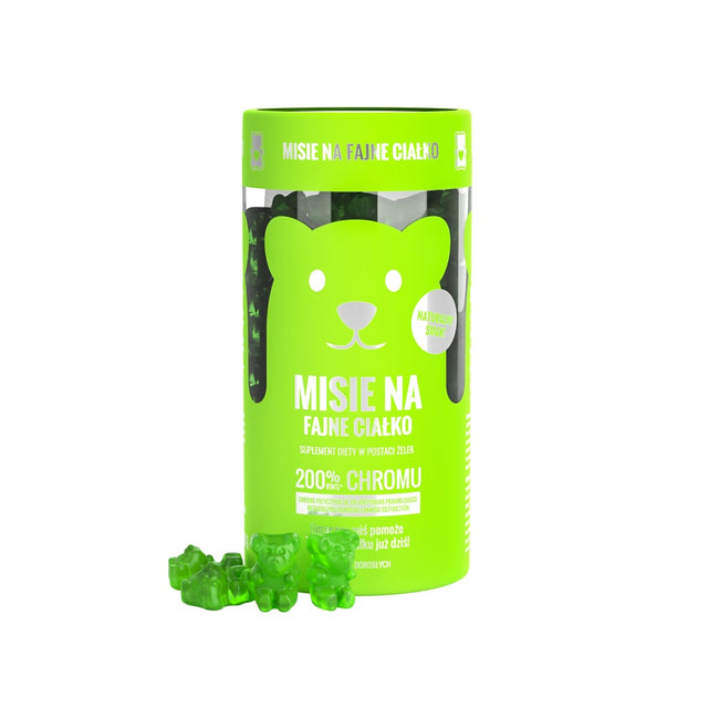 Noble Health Misie na fajne ciałko suplement diety w postaci żelek 300g