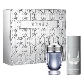 Paco Rabanne Invictus zestaw woda toaletowa spray 100ml + dezodorant spray 150ml