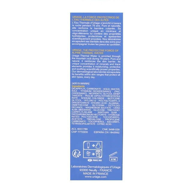 URIAGE Bebe 1st Mineral Cream mineralny krem przeciwsłoneczny dla dzieci SPF50+ 50ml
