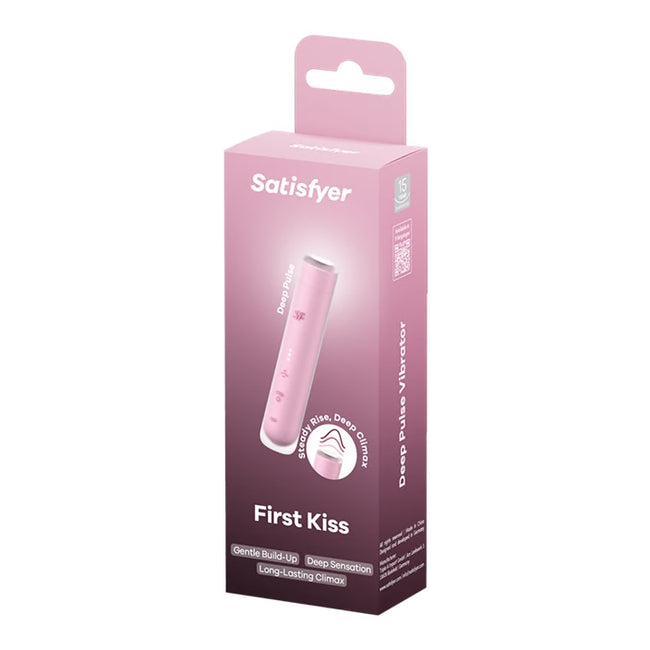 Satisfyer First Kiss bezdotykowy masażer łechtaczki Pink