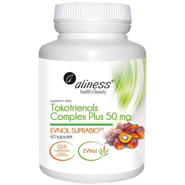 Aliness Tokotrienols Complex Plus 50mg suplement diety 60 kapsułek