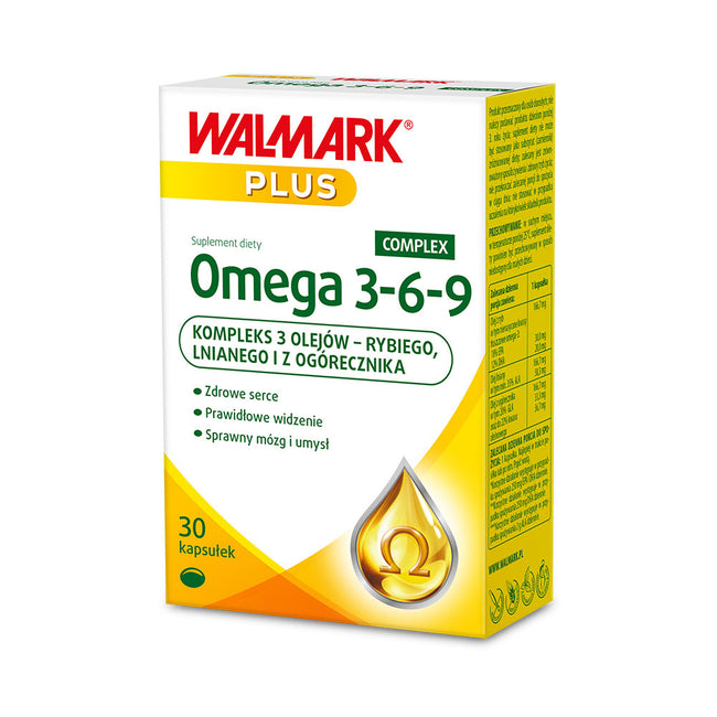 WALMARK Omega 3-6-9 Complex suplement diety 30 kapsułek