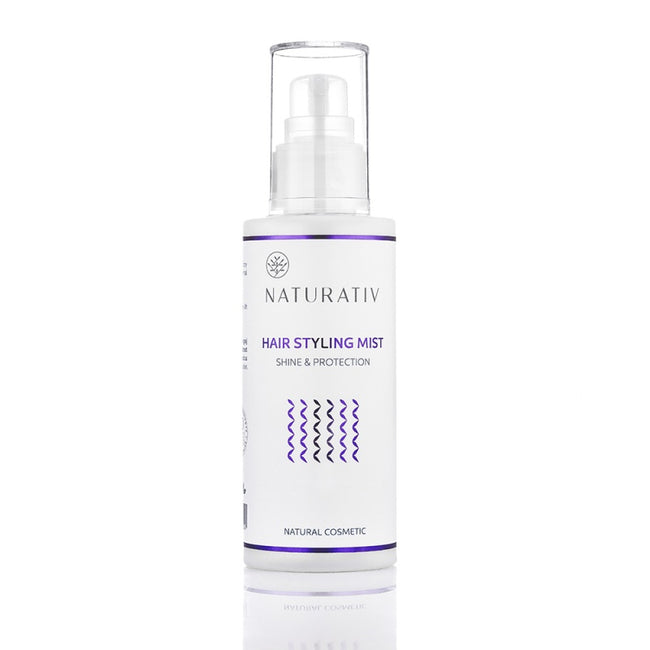 Naturativ Hair Styling Mist Shine & Protection mgiełka do układania włosów 125ml