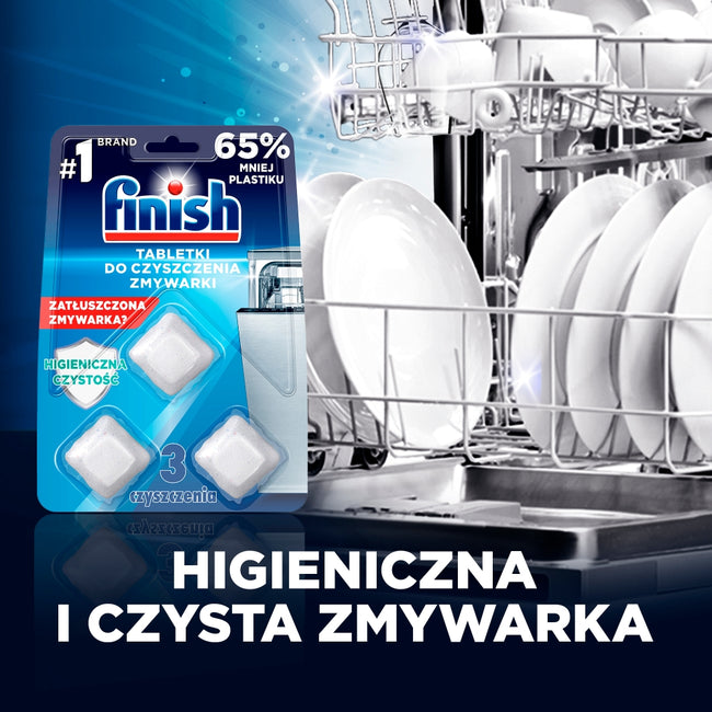 Finish Tabletki do czyszczenia zmywarki 3szt