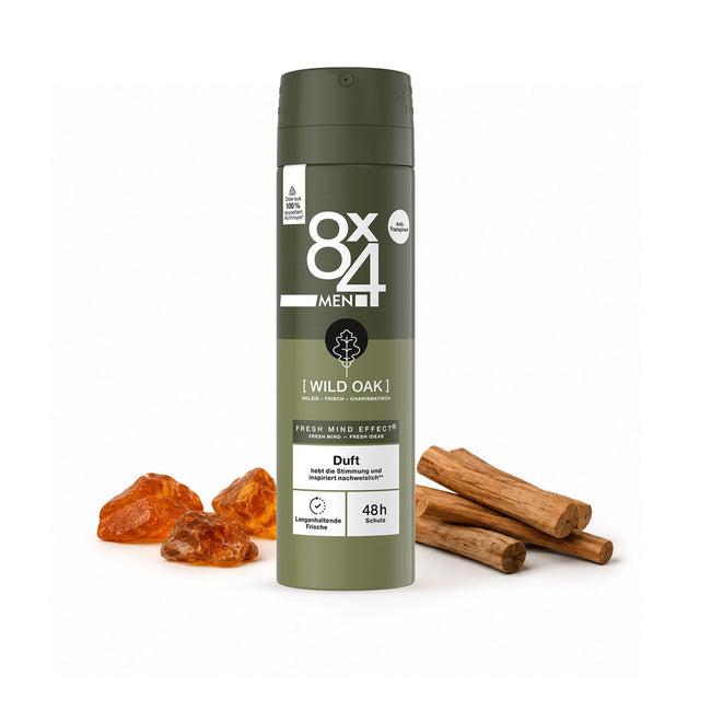 8x4 Men Wild Oak antyperspirant w sprayu 150ml