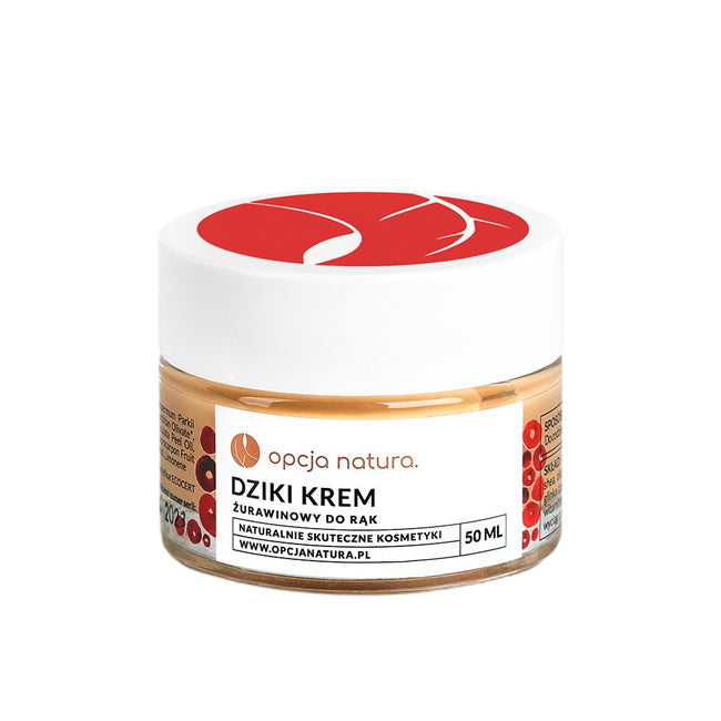 Opcja Natura Dziki krem żurawinowy do rąk 50ml
