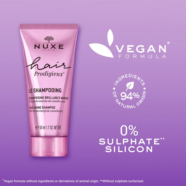 Nuxe Hair Prodigieux szampon do włosów nadający połysk 50ml
