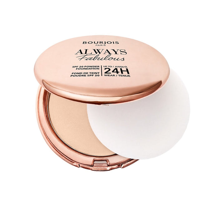 Bourjois Always Fabulous matujący puder w kompakcie z filtrem SPF