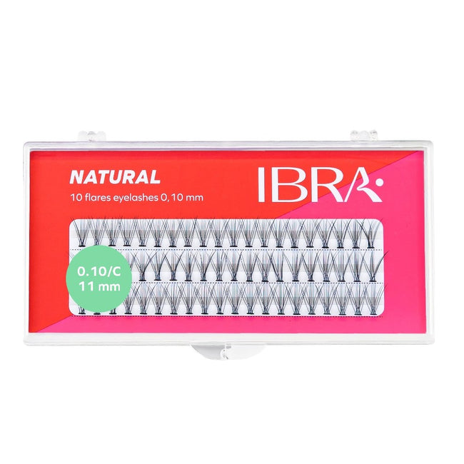 Ibra Kępki sztucznych rzęs Natural Knot-Free