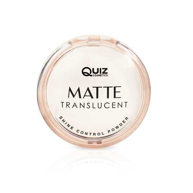 Quiz Cosmetics Matte Translucent Powder transparentny puder matujący