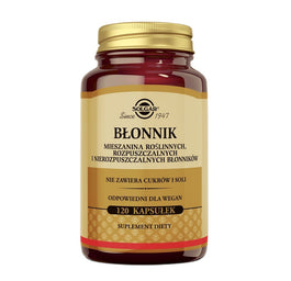 Solgar Błonnik suplement diety 120 kapsułek