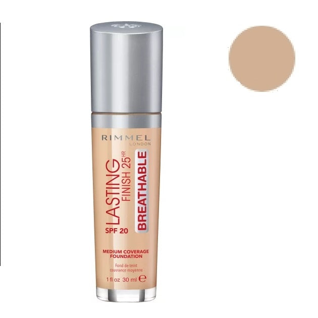 Rimmel Lasting Finish 25HR Breathable SPF20 podkład do twarzy