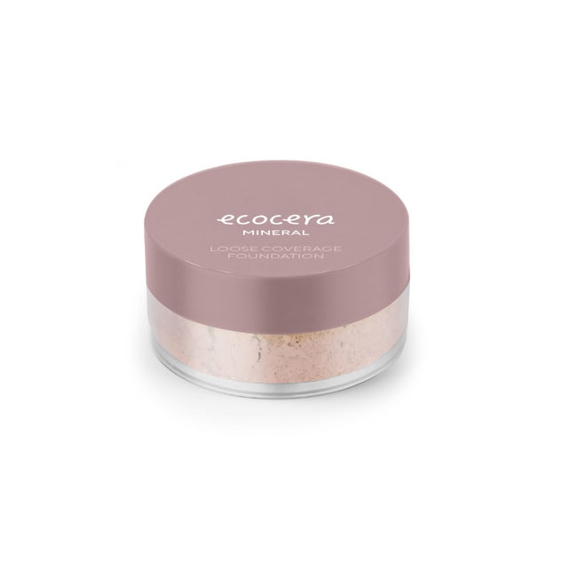 Ecocera Sypki podkład mineralny kryjący chłodny