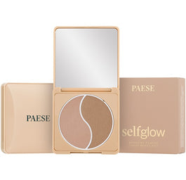 Paese Self Glow Bronzing Powder prasowany puder brązujący