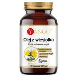 Yango Olej z wiesiołka suplement diety 60 kapsułek