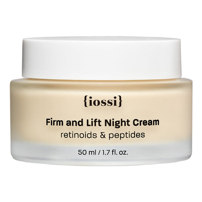 Iossi Firm and Lift Night Cream liftingująco-ujędrniający krem na noc z retinolem i peptydami 50ml