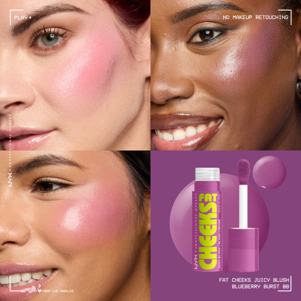 NYX Professional MakeUp Fat Cheeks róż do policzków w płynie