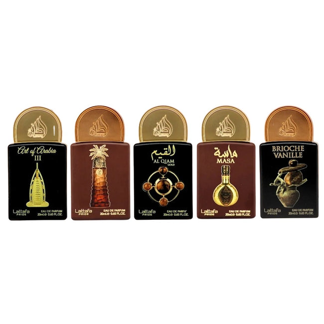 Lattafa Pride Collection No.4 zestaw wód perfumowanych 5x20ml