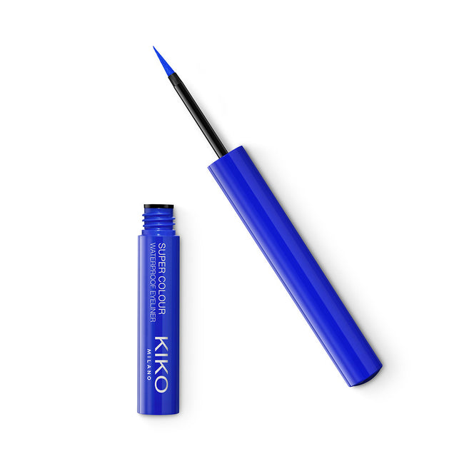 KIKO Milano Super Colour Waterproof Eyeliner ultragładki wodoodporny kolorowy eyeliner w płynie