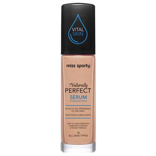 Miss Sporty Naturally Perfect nawilżający podkład serum