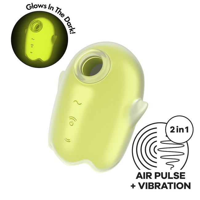 Satisfyer Glowing Ghost wibrator ssący Yellow