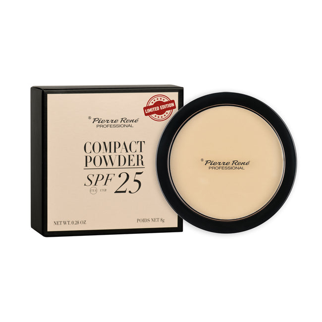 Pierre Rene Professional Compact Powder SPF25 Limited puder prasowany