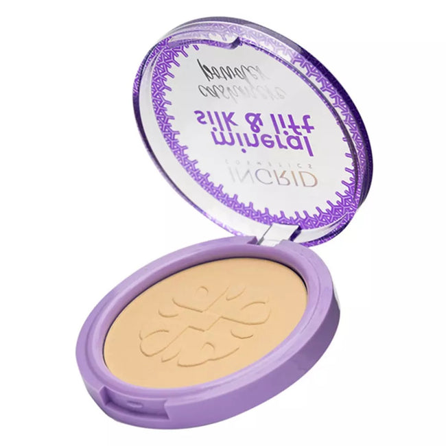 Ingrid Mineral Silk & Lift puder prasowany z minerałami