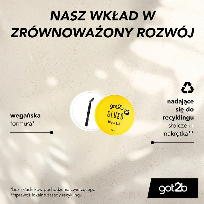 Got2B Glued Brow Lift wosk do stylizacji brwi i odrostów z pędzelkiem