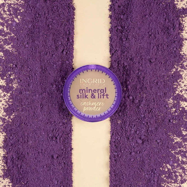 Ingrid Mineral Silk & Lift puder prasowany z minerałami