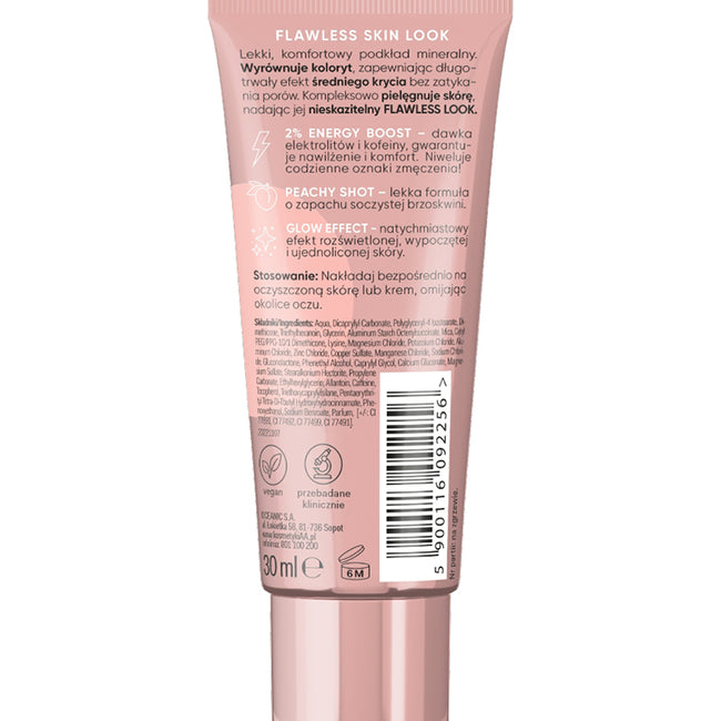 AA YOU.mmy Skin Peach Flawless Foundation podkład mineralny 30ml