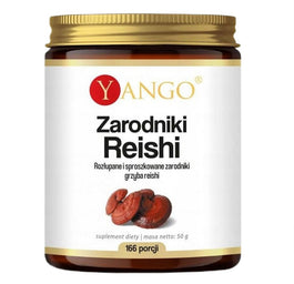 Yango Zarodniki Reishi suplement diety 50g