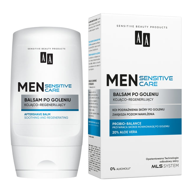 AA Men Sensitive balsam po goleniu kojąco-regenerujący 100ml