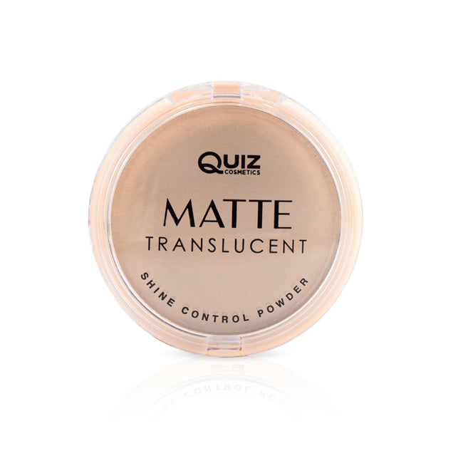 Quiz Cosmetics Matte Translucent Powder transparentny puder matujący