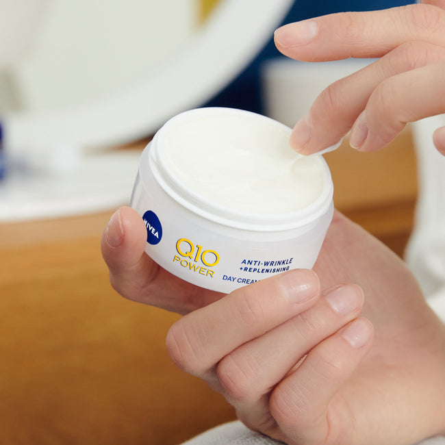 Nivea Q10 Ujędrnienie przeciwzmarszczkowy nawilżający krem na dzień SPF30 50ml