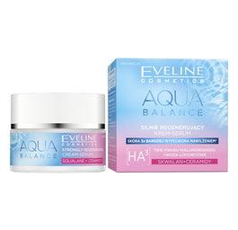 Eveline Cosmetics Aqua Balance silnie regenerujący krem-serum 50ml
