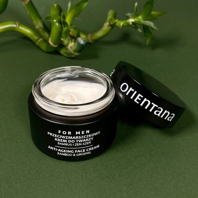 ORIENTANA For Men przeciwzmarszczkowy krem do twarzy Bambus i Żeń-szeń 50ml